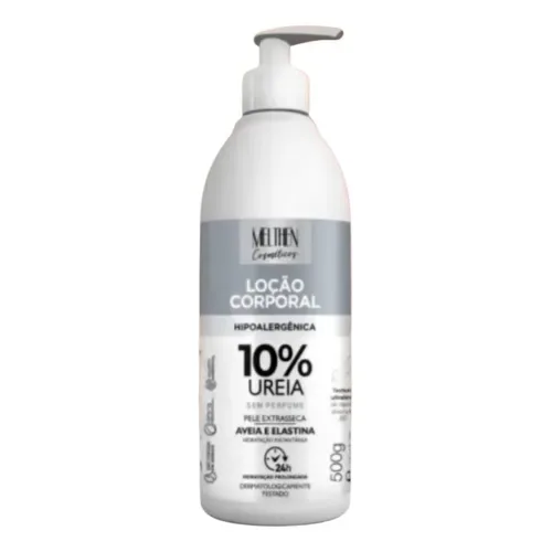 Loção Corporal Melthen com Ureia 10% Hipoalergênica sem Perfume 500ml