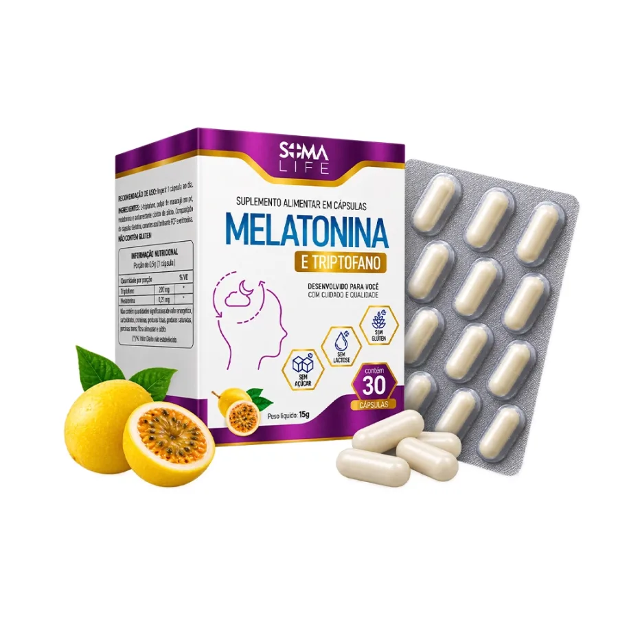 Somalife Melatonina e Triptofano 30 Cápsulas