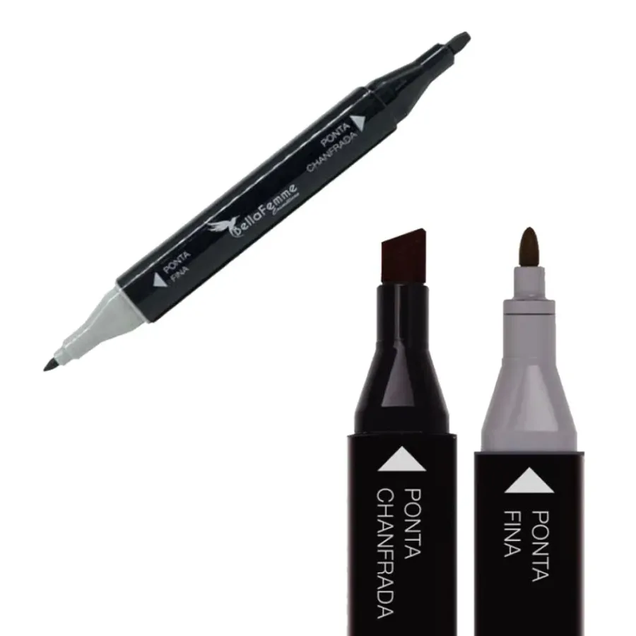 Caneta Delineadora 2 em 1 Bella Femme 2g