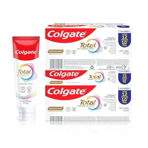 Creme Dental Colgate Total Original 90G