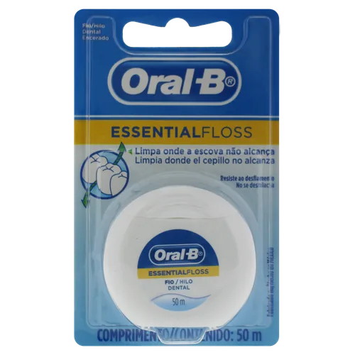 Fio Dental Oral B Cera 50mt
