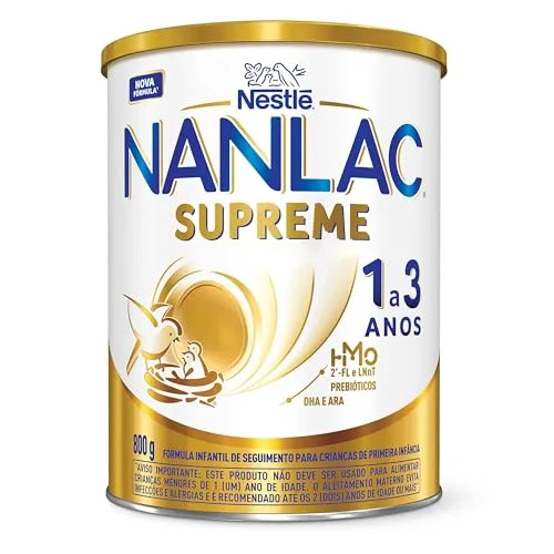 Leite Nanlac Supreme 1 a 3 Anos