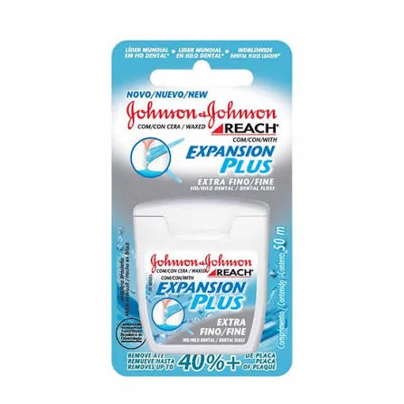 Fio Dental Johnson & Johnson Extra Fino 50mt
