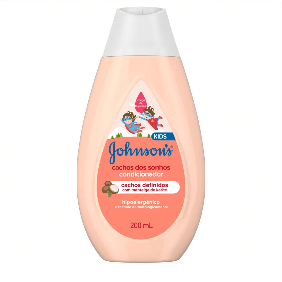 Cond Johnson & Johnson Cabelos Cacheados 200 Ml