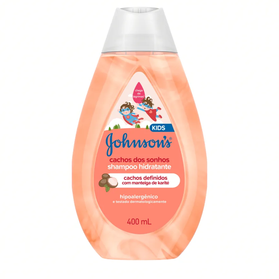 Shampoo Johnson & Johnson Baby Cabelos Cacheados 400ML