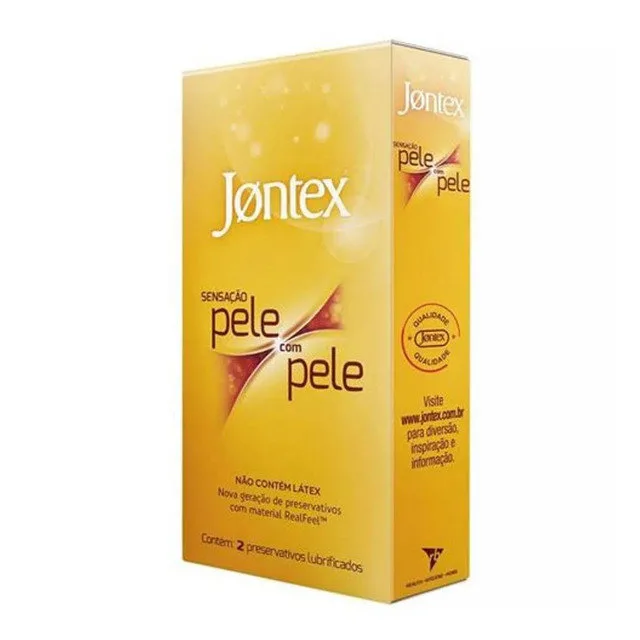 Preservativo Jontex Pele com Pele 2und
