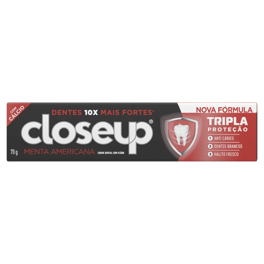 Creme Dental Close Up Tripe Menta Americana 70G