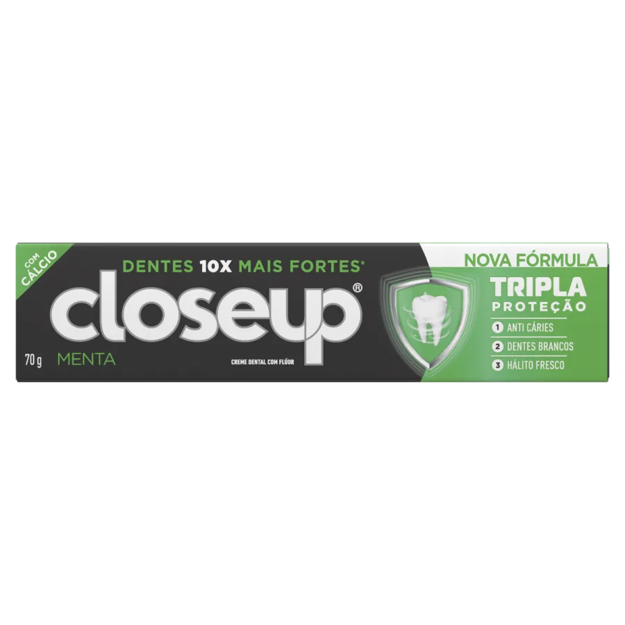 Creme Dental Close-up Tripe Menta 70G