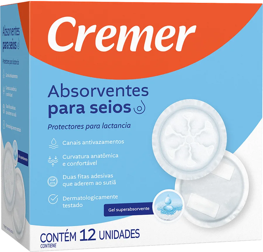 Absorventes Seios Cremer 12und