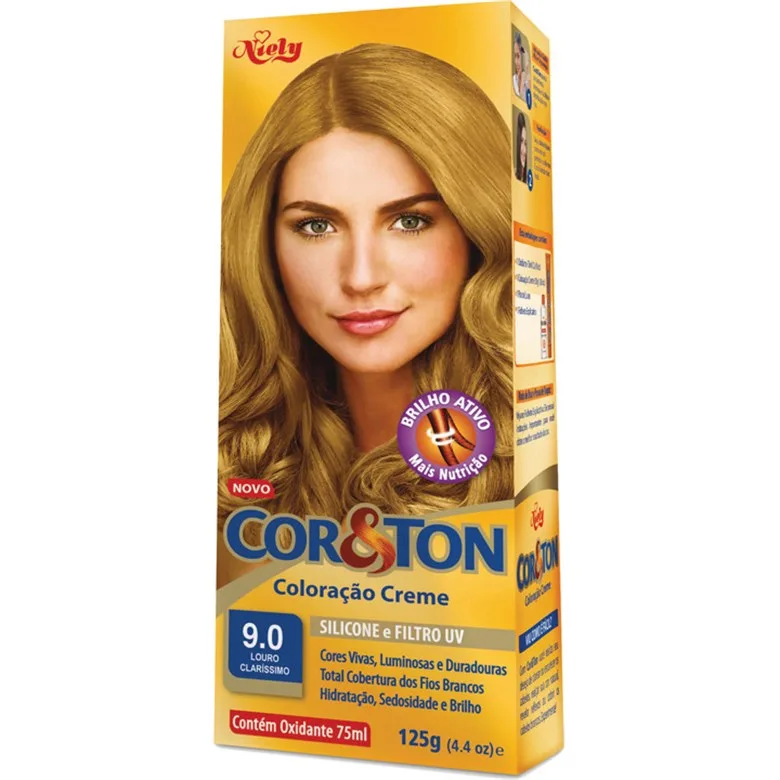 Tintura Cor&ton N.9.0 Louro Clarissimo