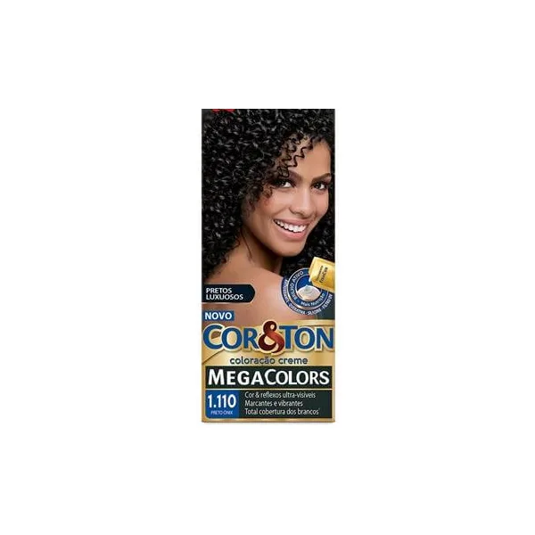 Tintura Cor&ton N.1.110 Preto Onix