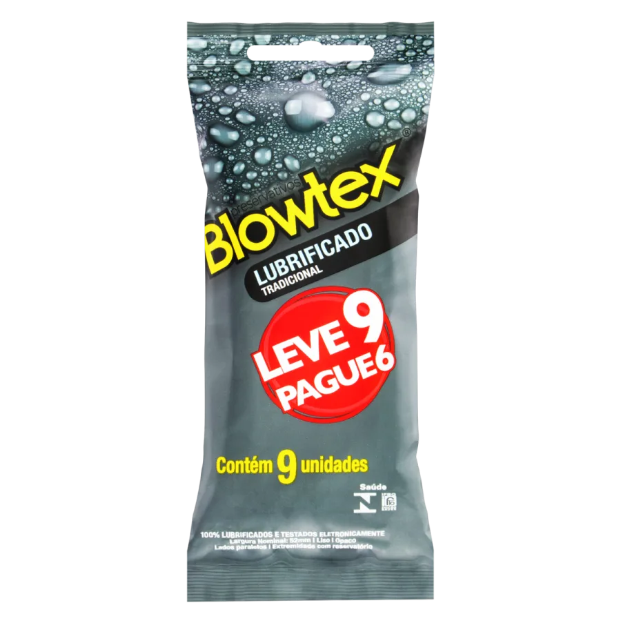 Pres Blowtex Lubrificado 9und
