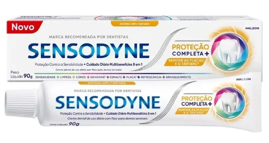 Creme Dental Sensodyne Protecao Completa Antitartaro 90G