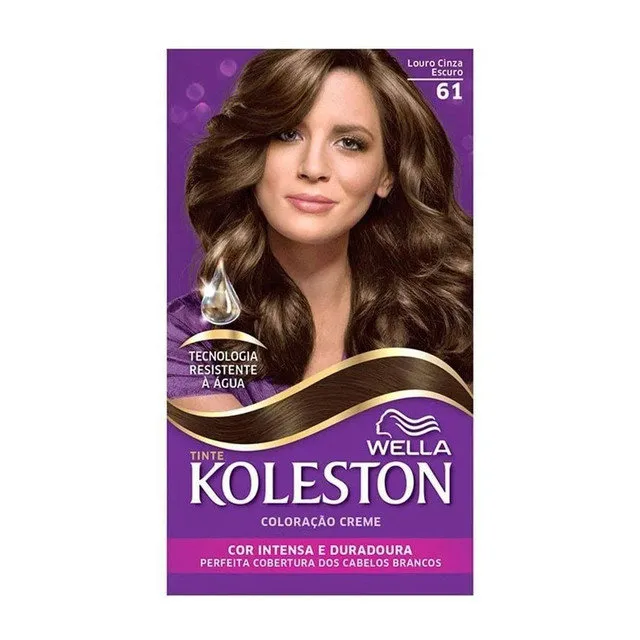 Tintura Koleston 61 Louro Cinza Escuro