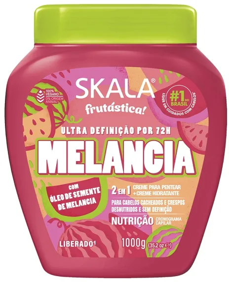 Creme Skala Frutástica Melancia 2 em 1 1kg