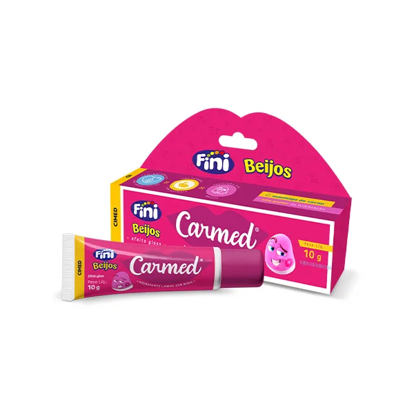 Carmed Fini Beijos Hidratante Labial Efeito Gloss 10g