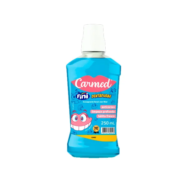 Carmed Enxaguante Bucal Fini Dentadura 250ML