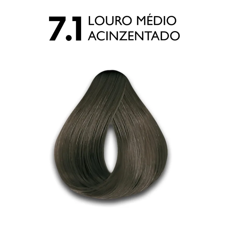 Haskell Tinta 7.1 Louro Medio Acinzentado