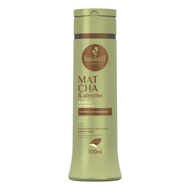 Haskell Shampoo Matcha e Alecrim 300ML