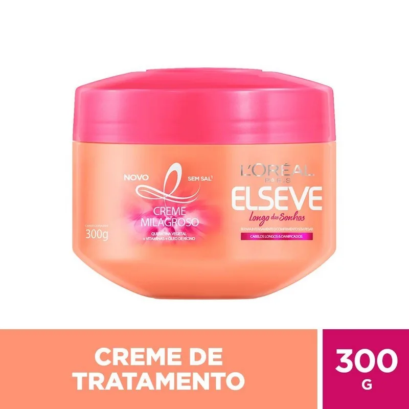 Cr Elseve Longos dos Sonhos 300G